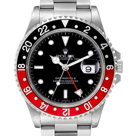 rolex black and red date|rolex gmt coke 2022.